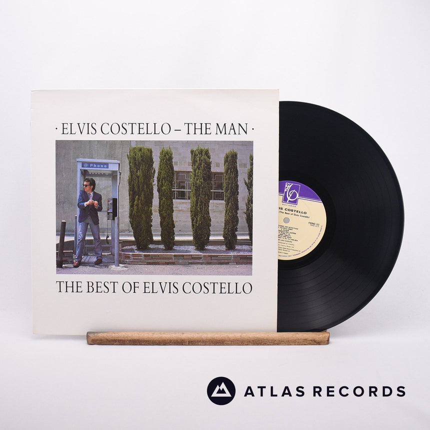 Elvis Costello The Man LP Vinyl Record - Front Cover & Record