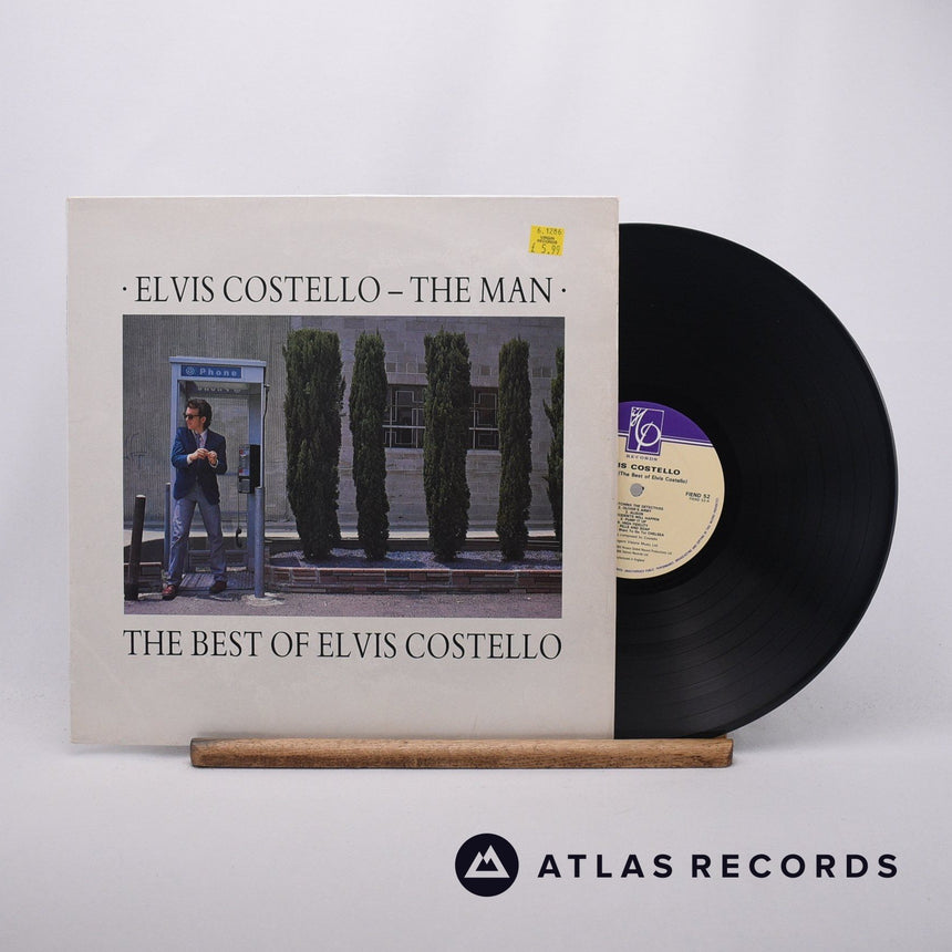 Elvis Costello The Man LP Vinyl Record - Front Cover & Record