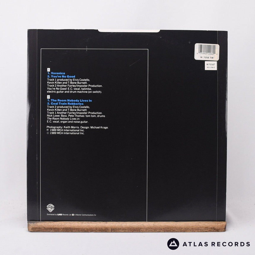 Elvis Costello - Veronica - Poster 12" Vinyl Record - EX/EX