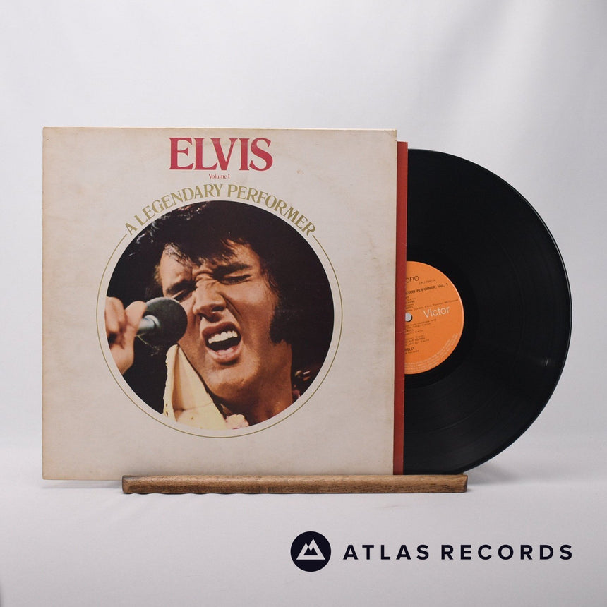 Elvis Presley A Legendary Performer - Volume 1 LP Vinyl Record - Front Cover & Record