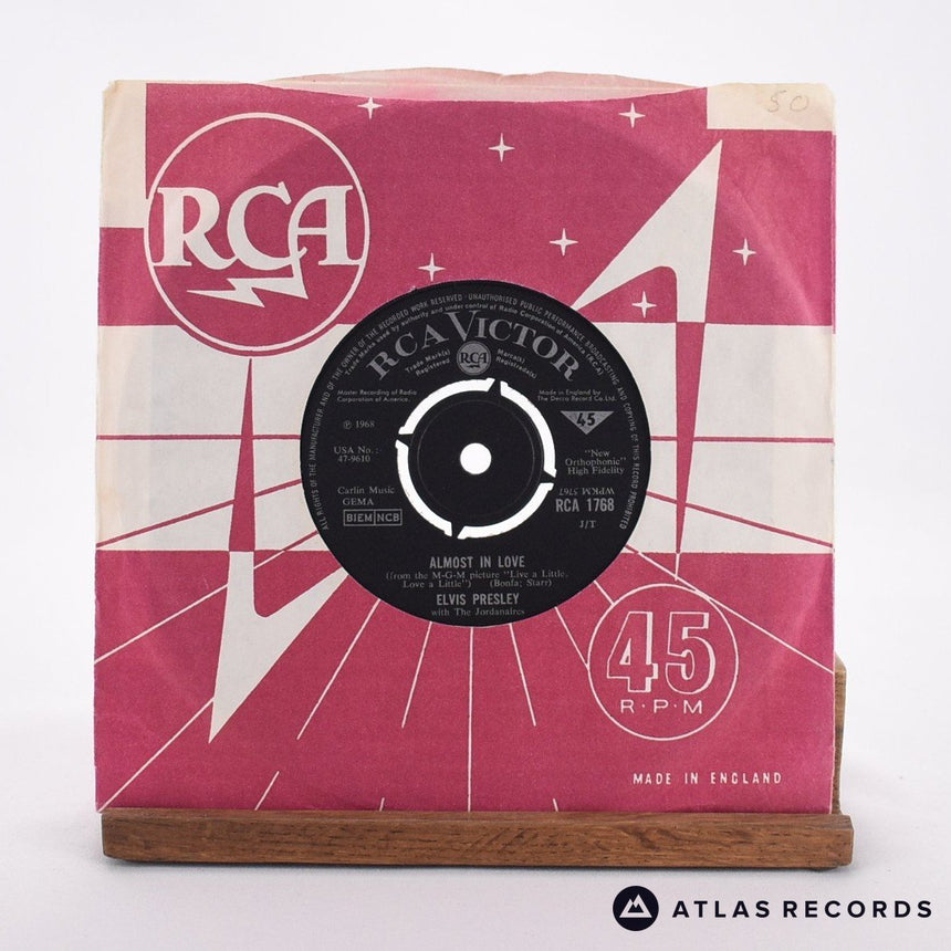 Elvis Presley - A Little Less Conversation - 7" Vinyl Record - EX/EX