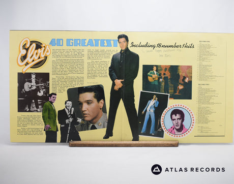 Elvis Presley - Elvis' 40 Greatest - Gatefold Double LP Vinyl Record - VG+/EX