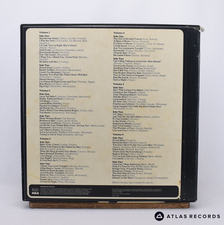 Elvis Presley - Elvis Presley's Greatest Hits - 7 x LP Vinyl Record - VG+/NM