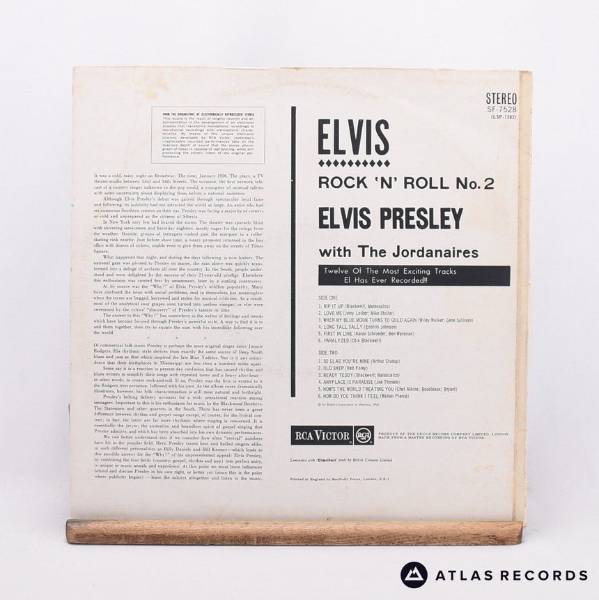 Elvis Presley - Elvis Rock 'n' Roll No. 2 - LP Vinyl Record - VG+/EX