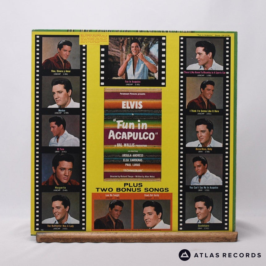 Elvis Presley - Fun In Acapulco - Reissue LP Vinyl Record - EX/EX
