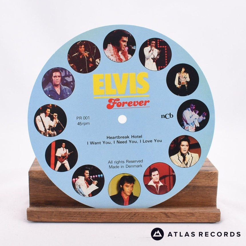 Elvis Presley - Heartbreak Hotel - Card Backed 7" Flexi-Disc Vinyl Record - EX/VG
