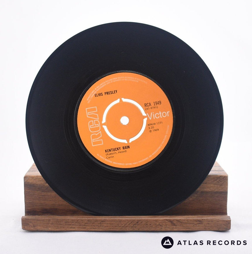 Elvis Presley - Kentucky Rain - 7" Vinyl Record - VG+/EX