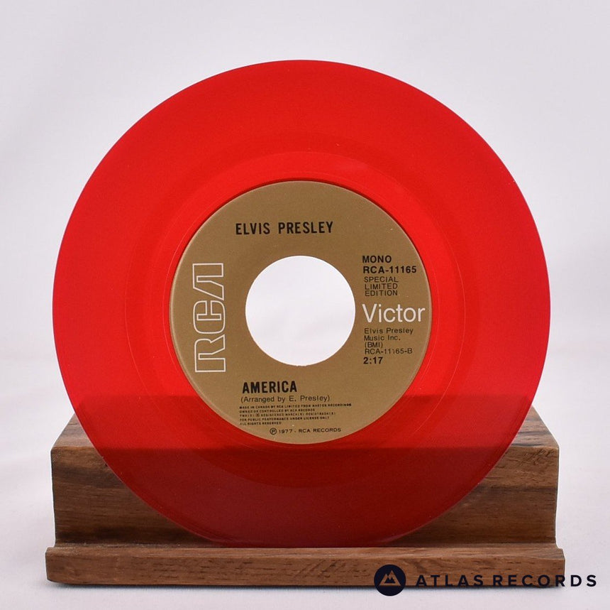Elvis Presley - My Way - Red Limited Edition 7" Vinyl Record - EX/EX