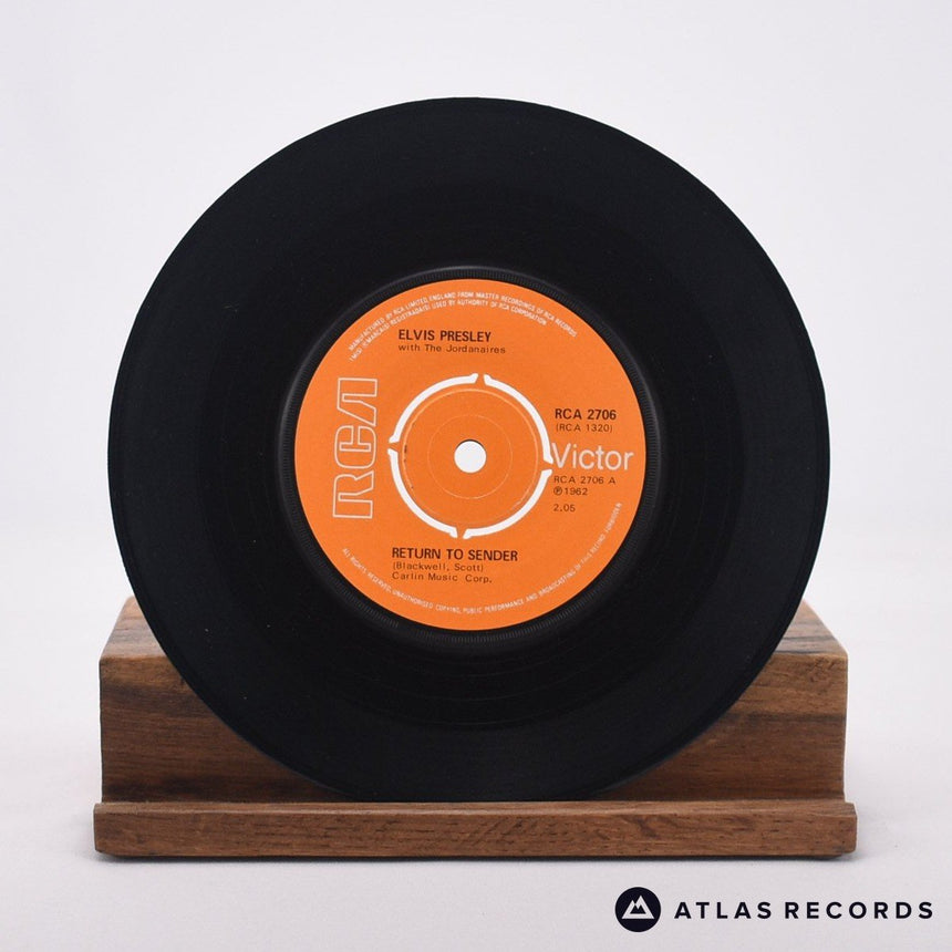 Elvis Presley - Return To Sender - Reissue 7" Vinyl Record - VG+/VG+
