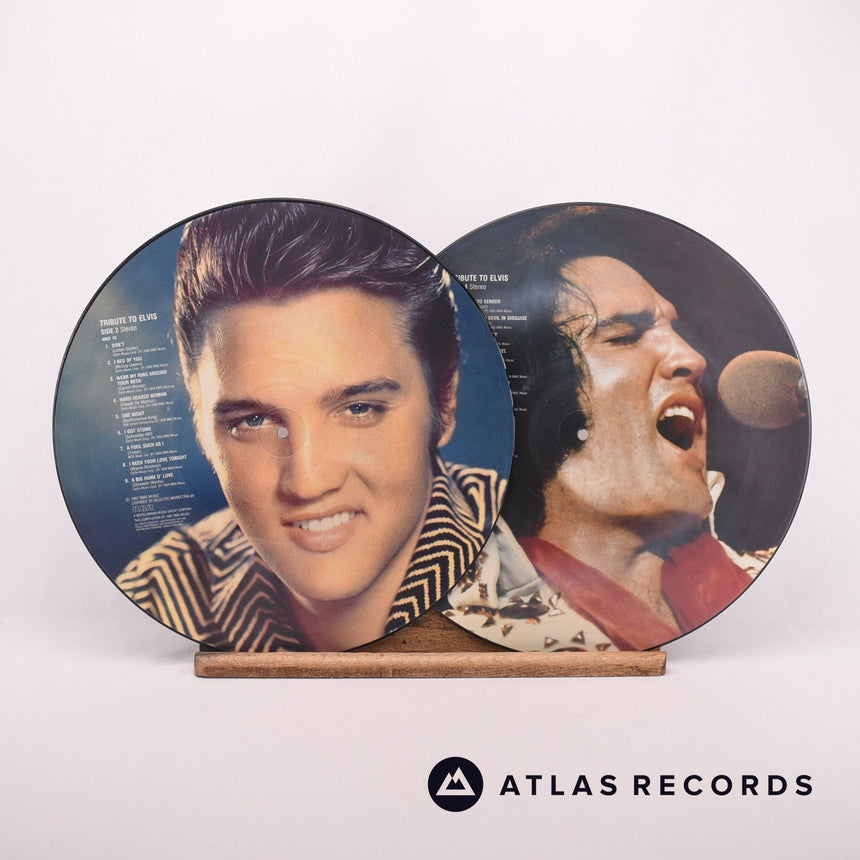 Elvis Presley - Tribute To Elvis - Picture Disc 2 x LP Vinyl Record - VG+