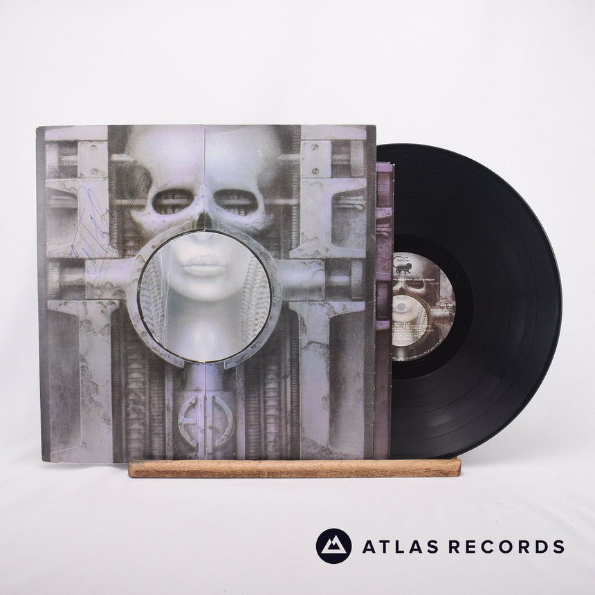 Emerson, Lake & Palmer Brain Salad Surgery LP Vinyl Record - Front Cover & Record