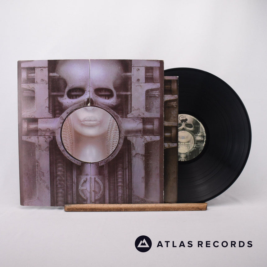 Emerson, Lake & Palmer Brain Salad Surgery LP Vinyl Record - Front Cover & Record