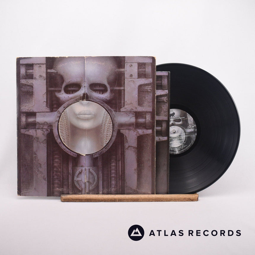 Emerson, Lake & Palmer Brain Salad Surgery LP Vinyl Record - Front Cover & Record