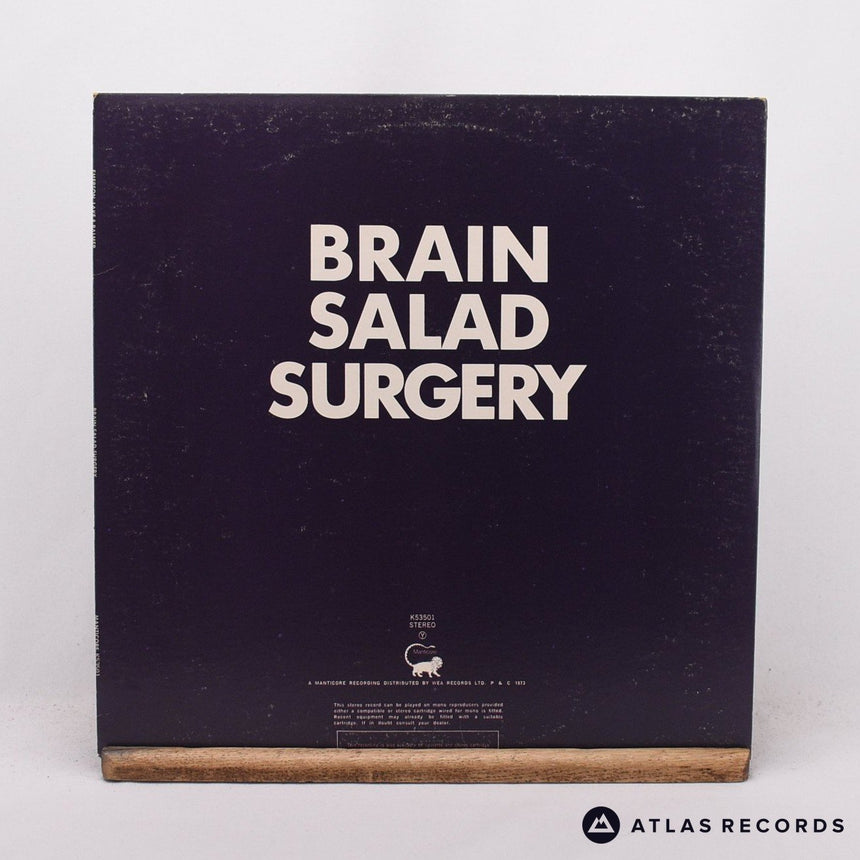 Emerson, Lake & Palmer - Brain Salad Surgery - Poster LP Vinyl Record - EX/EX