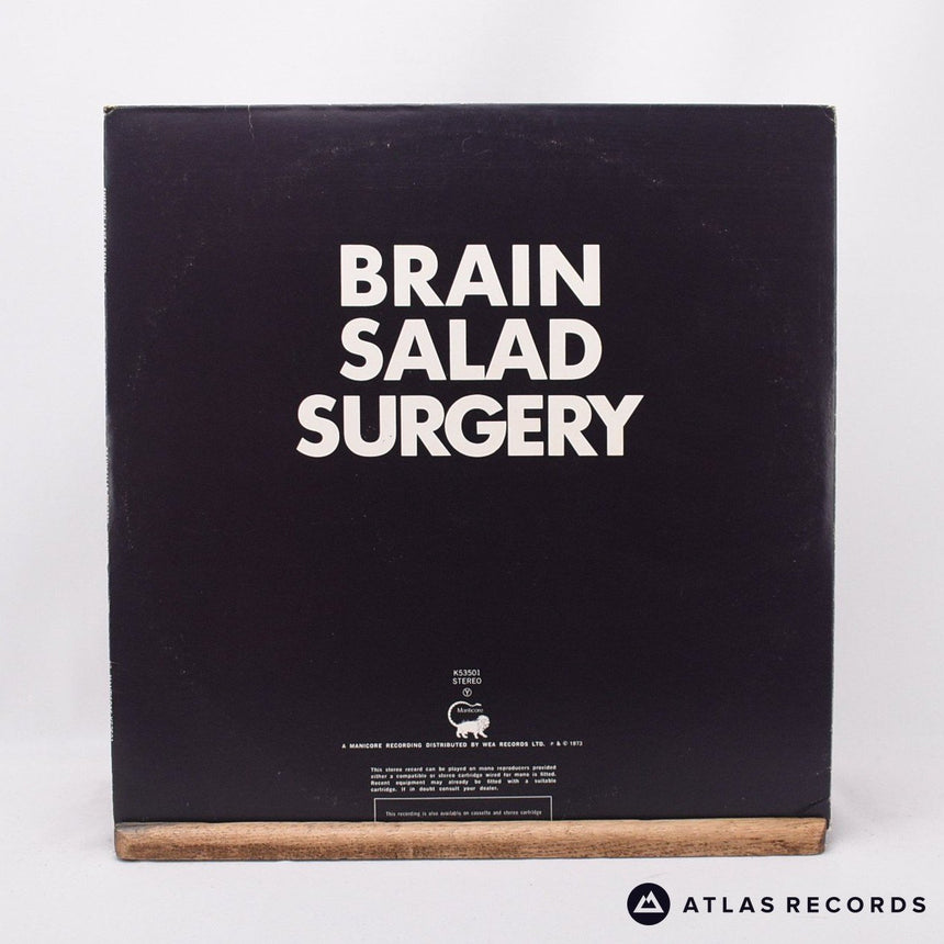 Emerson, Lake & Palmer - Brain Salad Surgery - LP Vinyl Record - EX/VG+