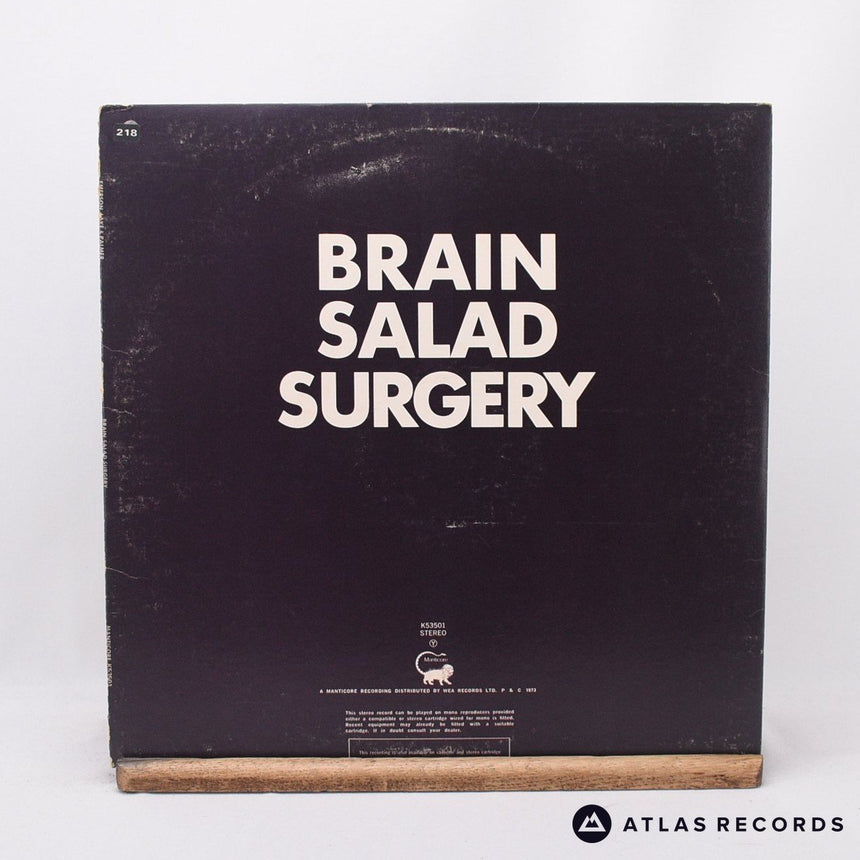 Emerson, Lake & Palmer - Brain Salad Surgery - 91 92 LP Vinyl Record - VG+/VG+
