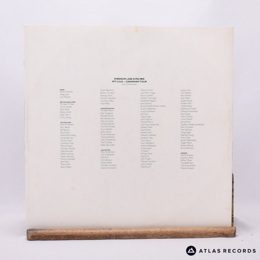 Emerson, Lake & Palmer - In Concert - Strawberry LP Vinyl Record - VG+/VG+