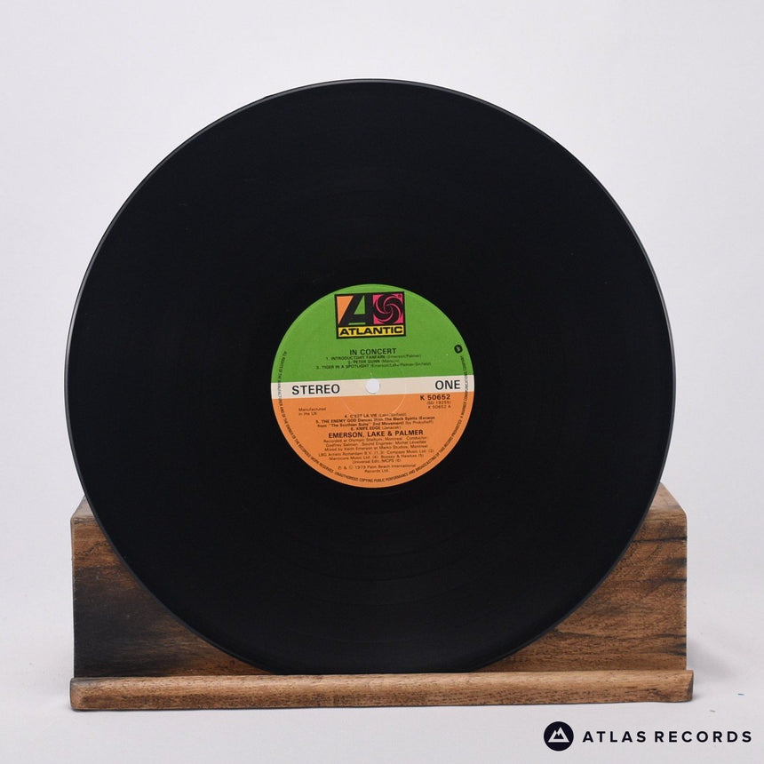 Emerson, Lake & Palmer - In Concert - Strawberry LP Vinyl Record - VG+/VG+