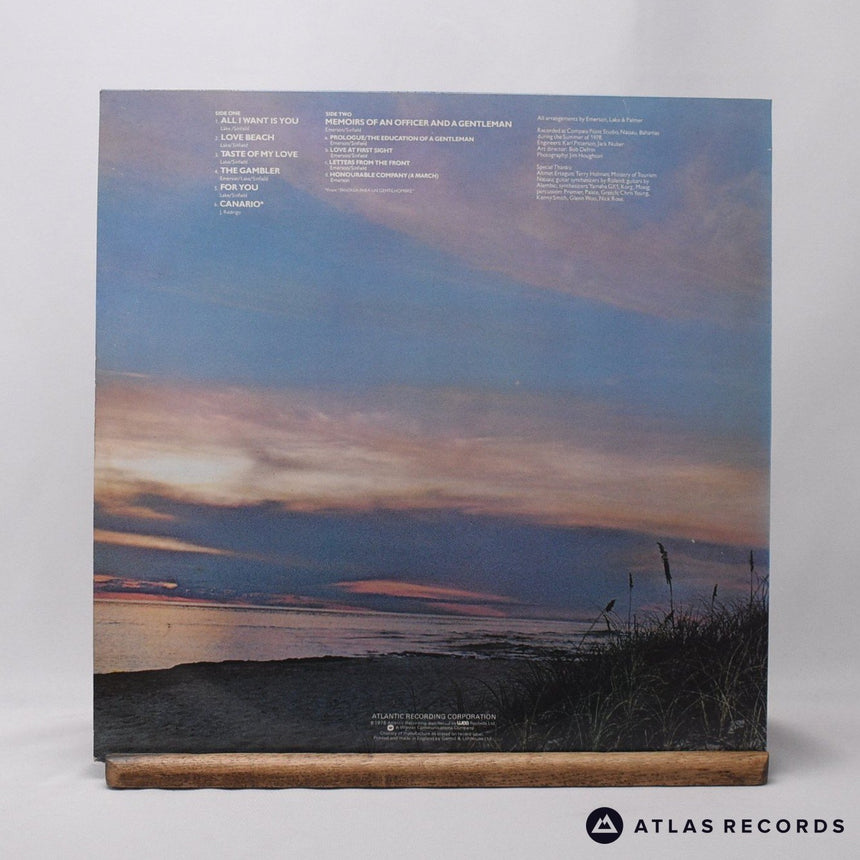 Emerson, Lake & Palmer - Love Beach - LP Vinyl Record - EX/EX