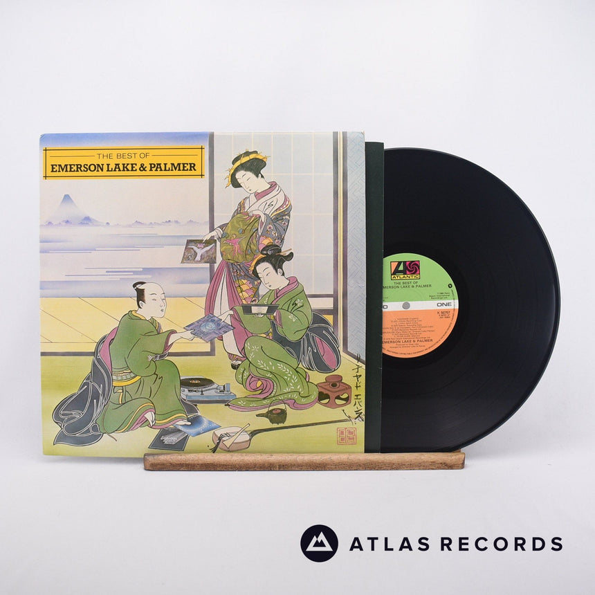 Emerson, Lake & Palmer The Best Of Emerson Lake & Palmer LP Vinyl Record - Front Cover & Record