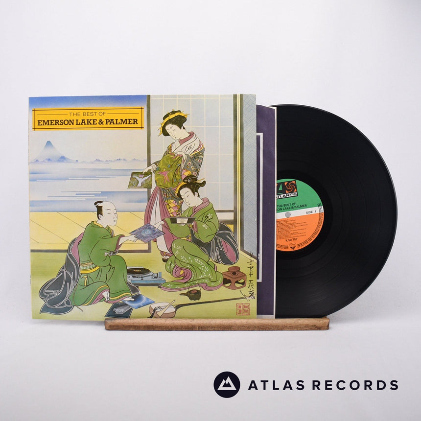 Emerson, Lake & Palmer The Best Of Emerson Lake & Palmer LP Vinyl Record - Front Cover & Record
