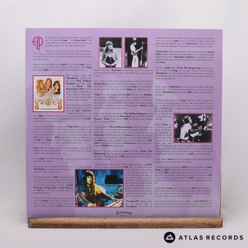 Emerson, Lake & Palmer - Trilogy - 180G Reissue LP Vinyl Record - EX/NM