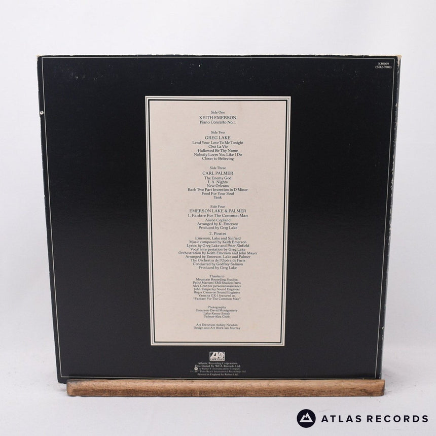 Emerson, Lake & Palmer - Works (Volume 1) - A- B- 2 x LP Vinyl Record - VG+/VG+