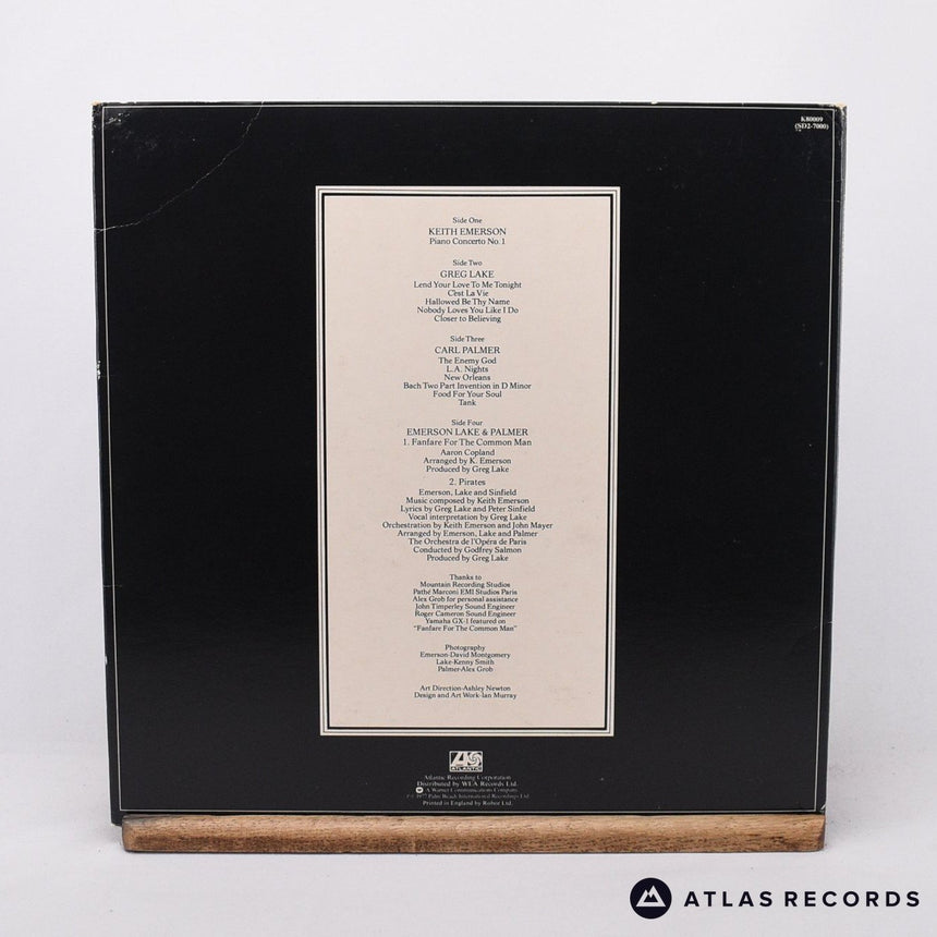 Emerson, Lake & Palmer - Works - Embossed Sleeve 2 x LP Vinyl Record - VG+/VG+