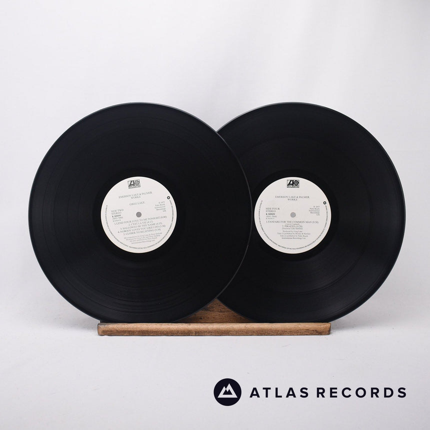 Emerson, Lake & Palmer - Works (Volume 1) - A- B- 2 x LP Vinyl Record - VG+/VG+