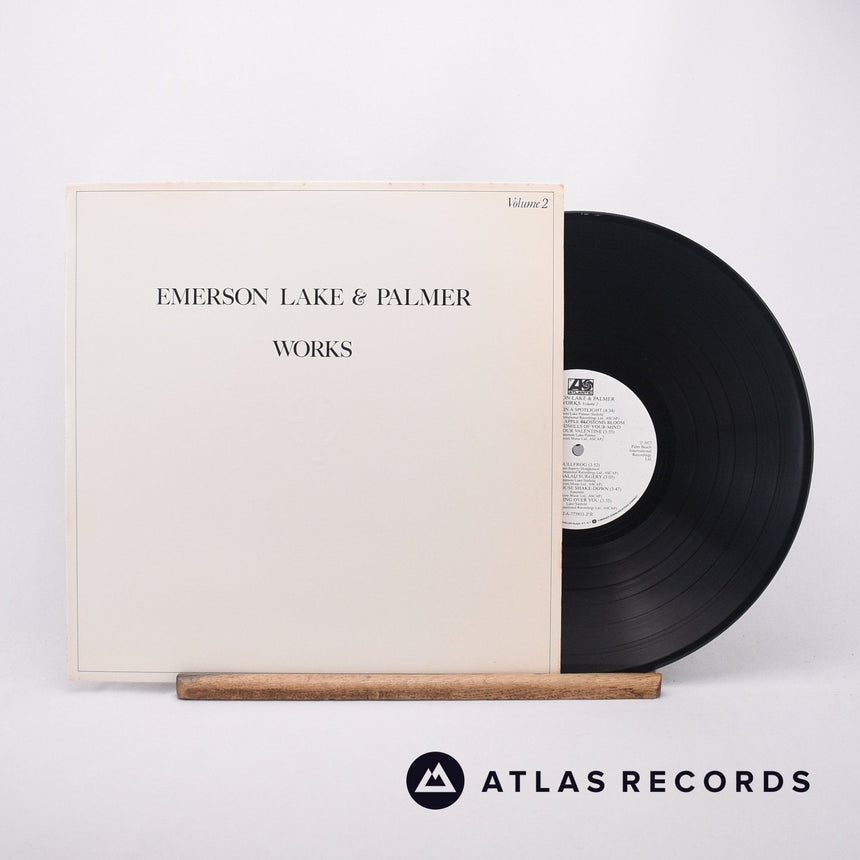 Emerson, Lake & Palmer Works LP Vinyl Record - Front Cover & Record