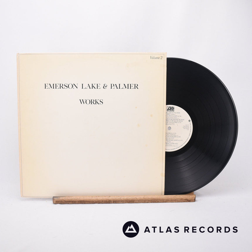 Emerson, Lake & Palmer Works LP Vinyl Record - Front Cover & Record