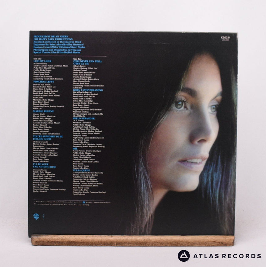 Emmylou Harris - Luxury Liner - Porky LP Vinyl Record - VG+/EX