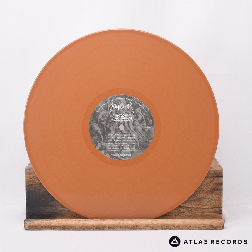 Emperor - IX Equilibrium - Brown Limited Edition A B LP Vinyl Record - NM/NM