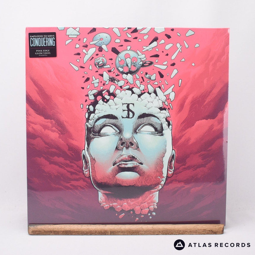 Employed To Serve Conquering LP Vinyl Record - Front Cover & Record