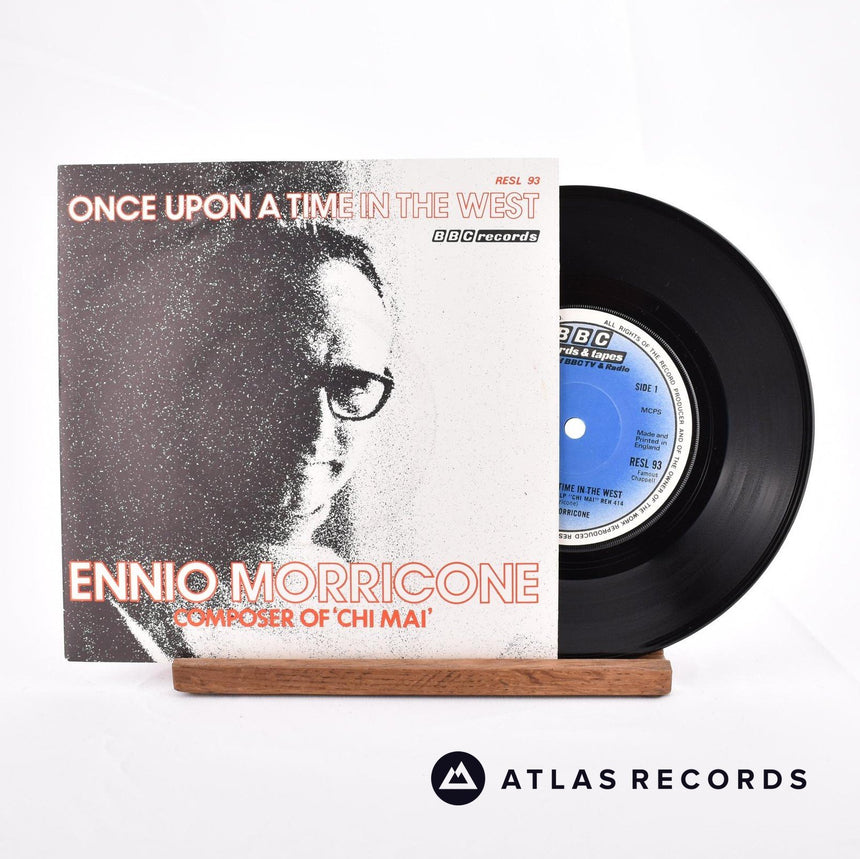 Ennio Morricone Once Upon A Time In The West 7" Vinyl Record - Front Cover & Record