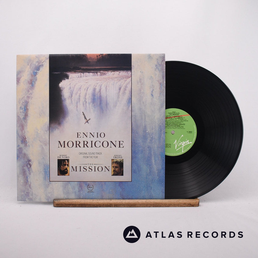Ennio Morricone Original Soundtrack From The Film "The Mission" LP Vinyl Record - Front Cover & Record