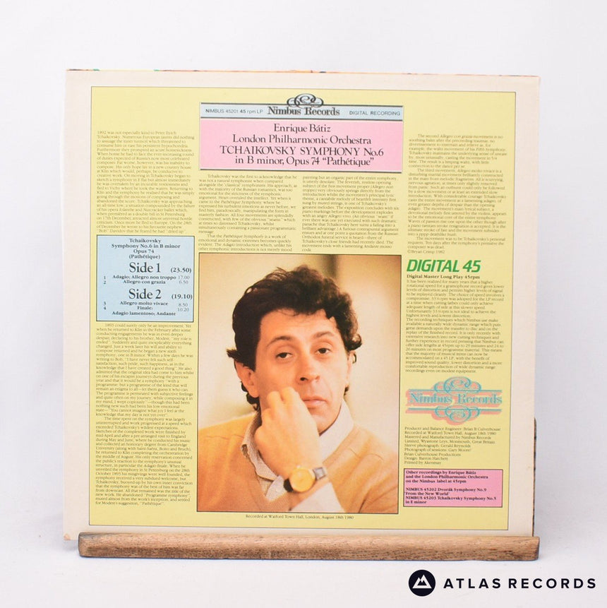 Enrique Batiz - Tchaikovsky Symphony No.6 In B Minor, Opus 74 "Pathét - LP Vinyl