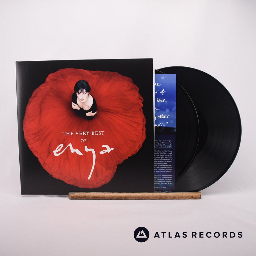 Enya The Very Best Of Enya 2 x LP Vinyl Record - Front Cover & Record