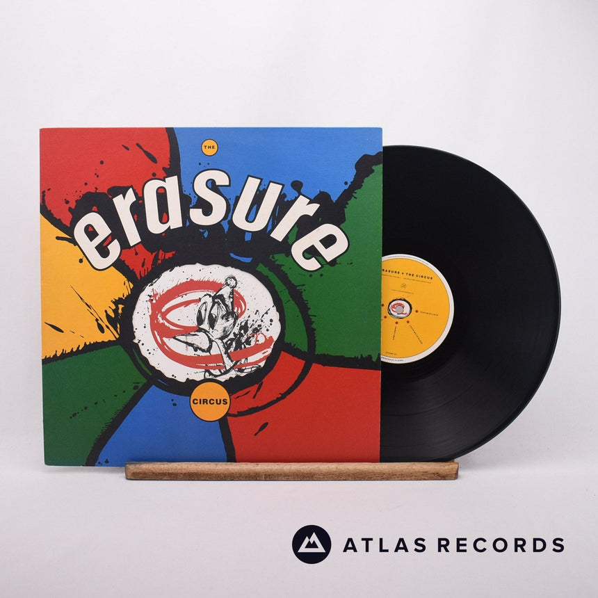 Erasure The Circus LP Vinyl Record - Front Cover & Record