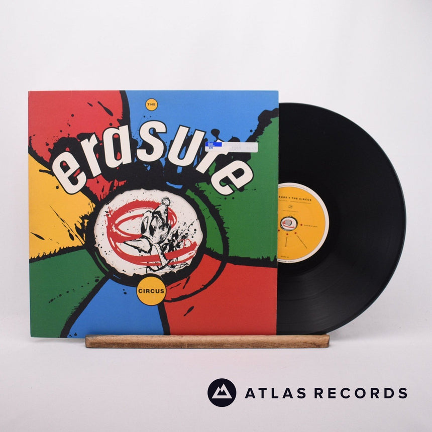 Erasure The Circus LP Vinyl Record - Front Cover & Record