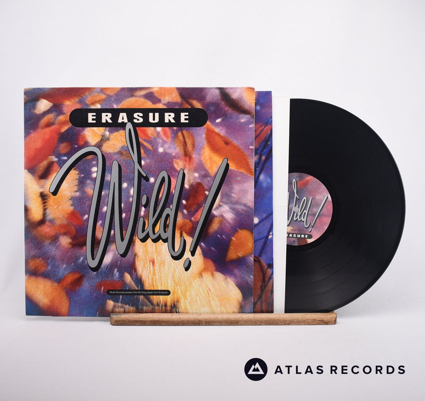 Erasure Wild! LP Vinyl Record - Front Cover & Record