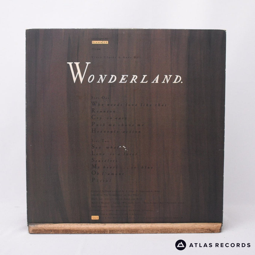 Erasure - Wonderland - LP Vinyl Record - EX/EX