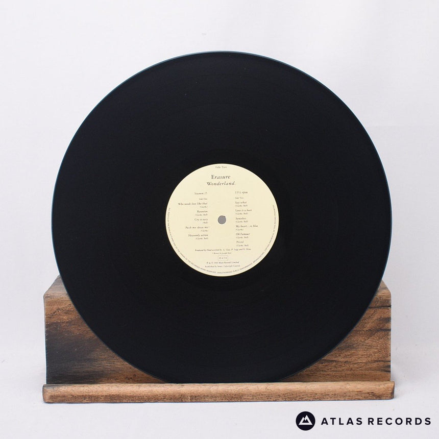 Erasure - Wonderland - Timtom LP Vinyl Record - EX/EX