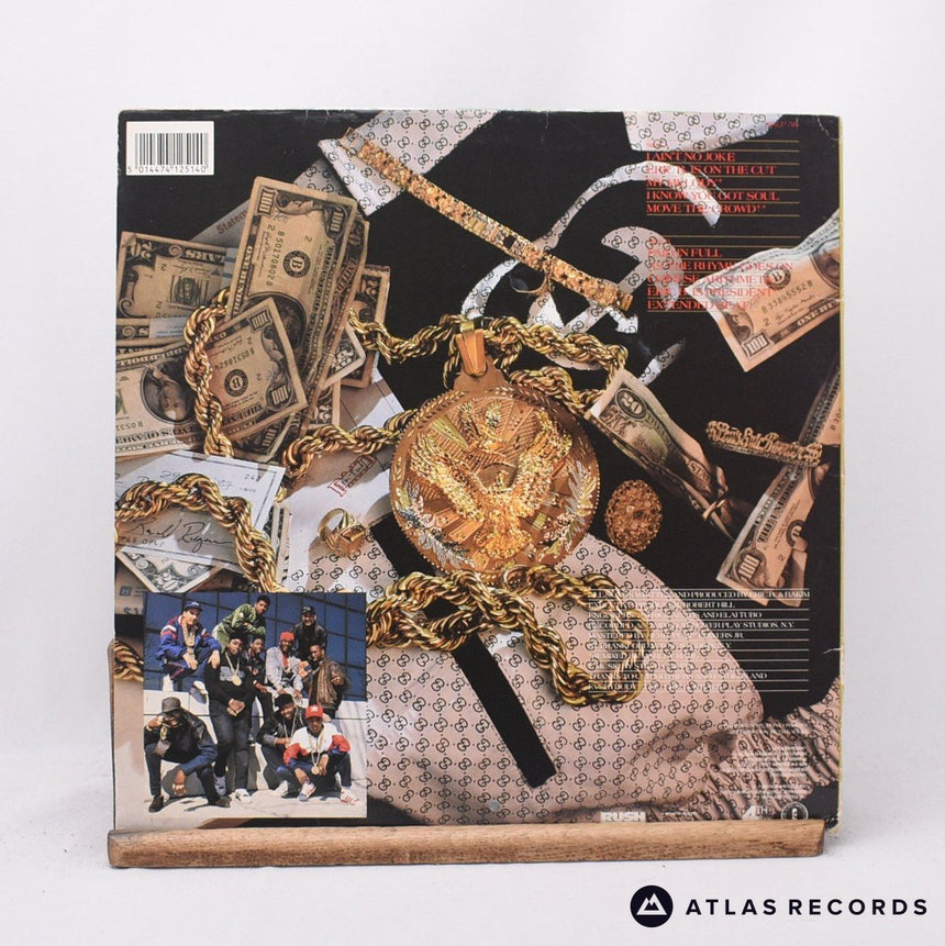 Eric B. & Rakim - Paid In Full - A//1 B//1 LP Vinyl Record - VG+/VG+