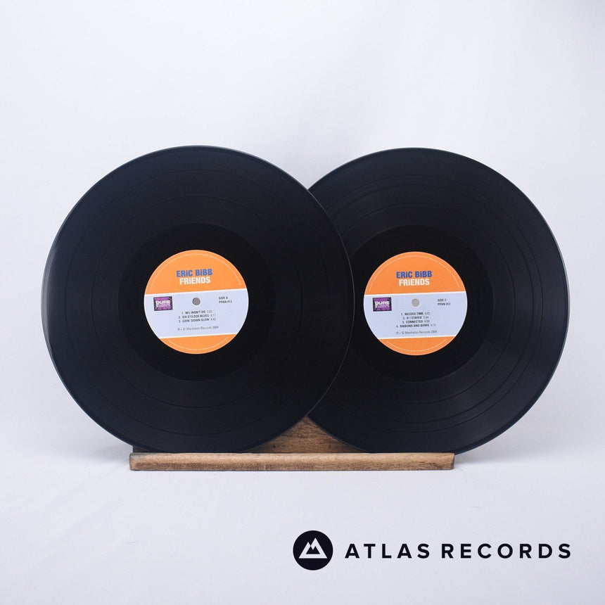 Eric Bibb - Friends - Limited Edition A B C D 2 x LP Vinyl Record - NM/NM