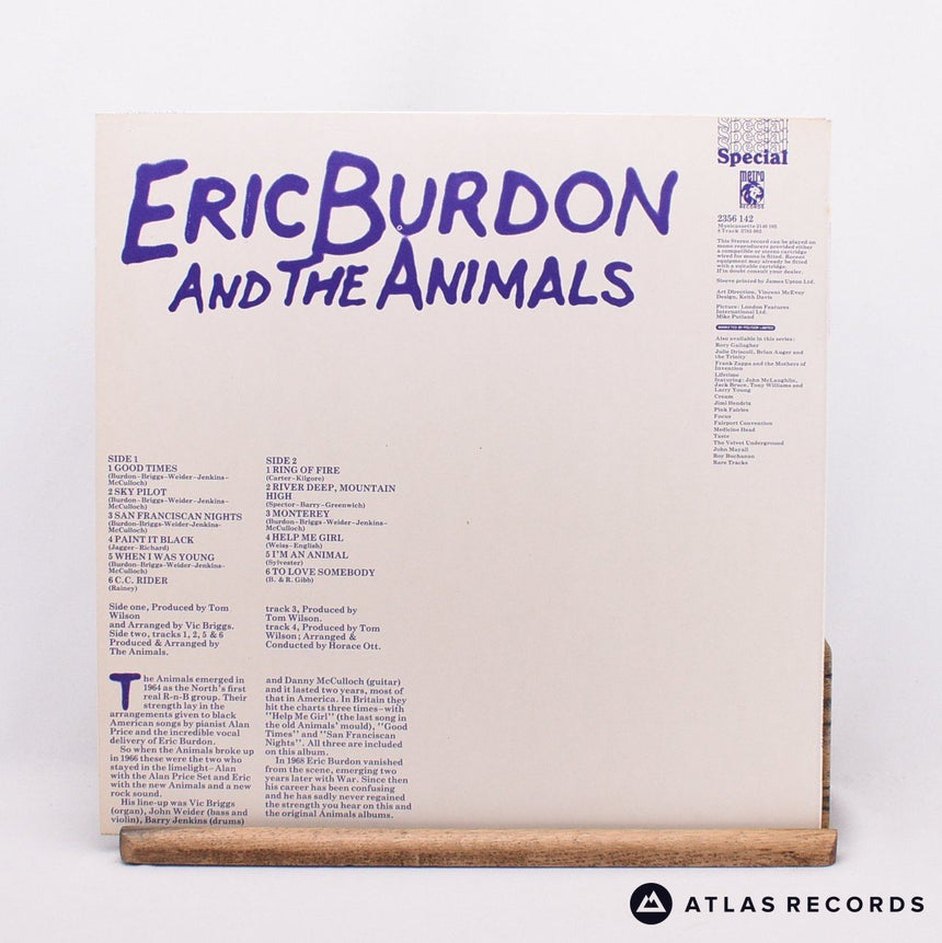 Eric Burdon & The Animals - Eric Burdon And The Animals - LP Vinyl Record