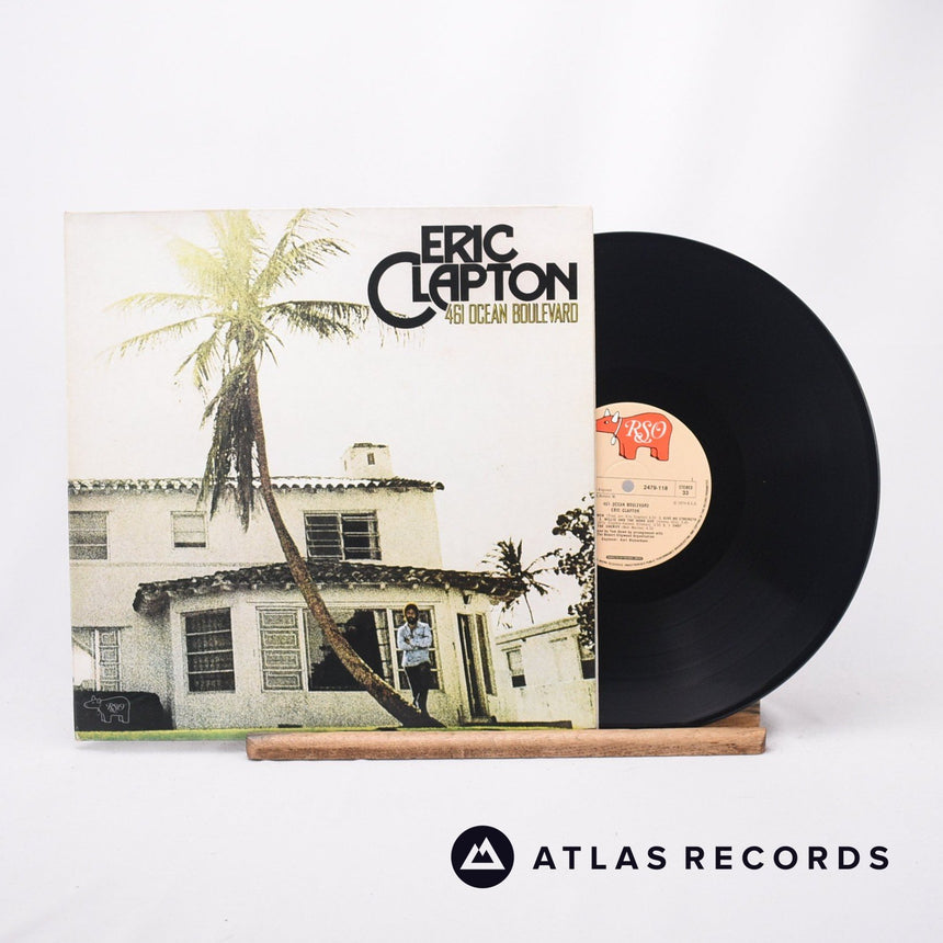 Eric Clapton 461 Ocean Boulevard LP Vinyl Record - Front Cover & Record