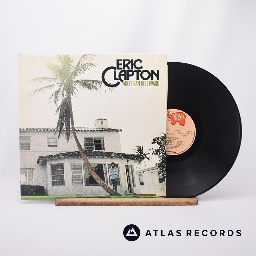 Eric Clapton 461 Ocean Boulevard LP Vinyl Record - Front Cover & Record