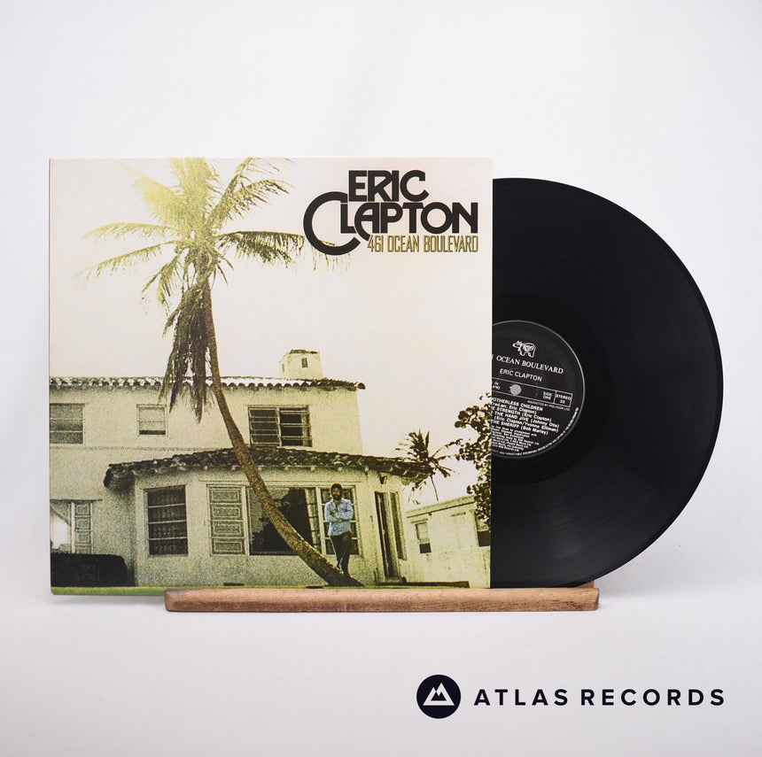 Eric Clapton 461 Ocean Boulevard LP Vinyl Record - Front Cover & Record