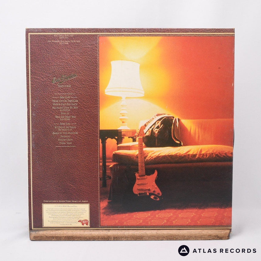 Eric Clapton - Backless - Gatefold AS BS LP Vinyl Record - VG+/VG+